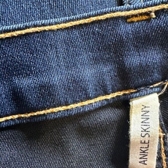 RAG & BONE W1526K089BMO Ankle Skinny Jeans in Bloo Moon Color Size 34 - Picture 9 of 11